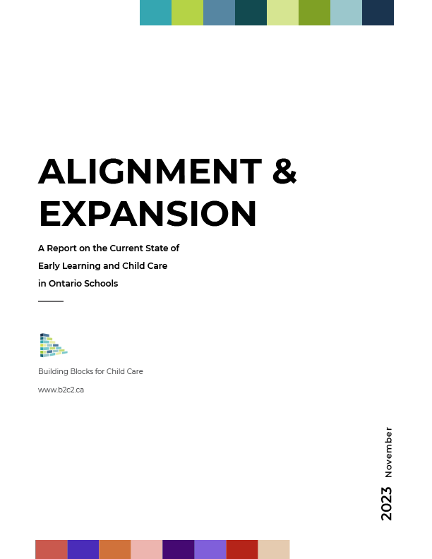Cover of: Alignment and Expansion: A Report on the Current State of Early Learning and Child Care in Ontario Schools